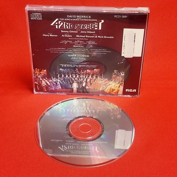 42nd Street Musical Audio CD David Merrick's Sing & Dance Extravaganza 1980 - Picture 8 of 8